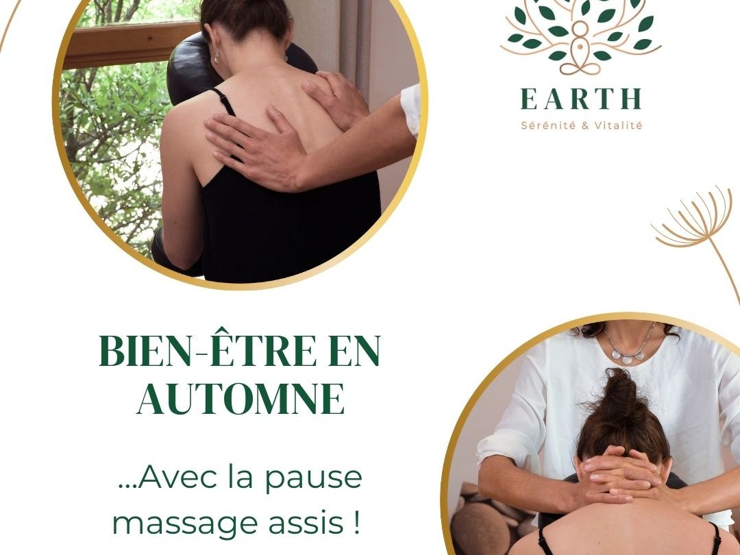 Offre abonnement "massage assis" : adoptez le geste de prévention santé en Automne !
