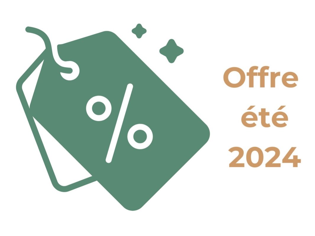 20% de réduction sur 1 soin de votre choix sur les mois de juillet et août