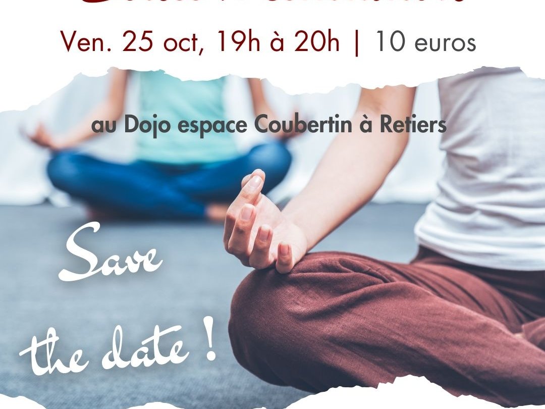 2ème soirée méditation de l'année sur le thème : "rejoindre par le corps un état propice à la méditation". Ces soirées sont ouvertes à tous, débutants complets ou pratiquants réguliers.